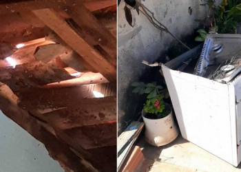 Panela de pressão explode e causa estragos em casa no interior do Piauí